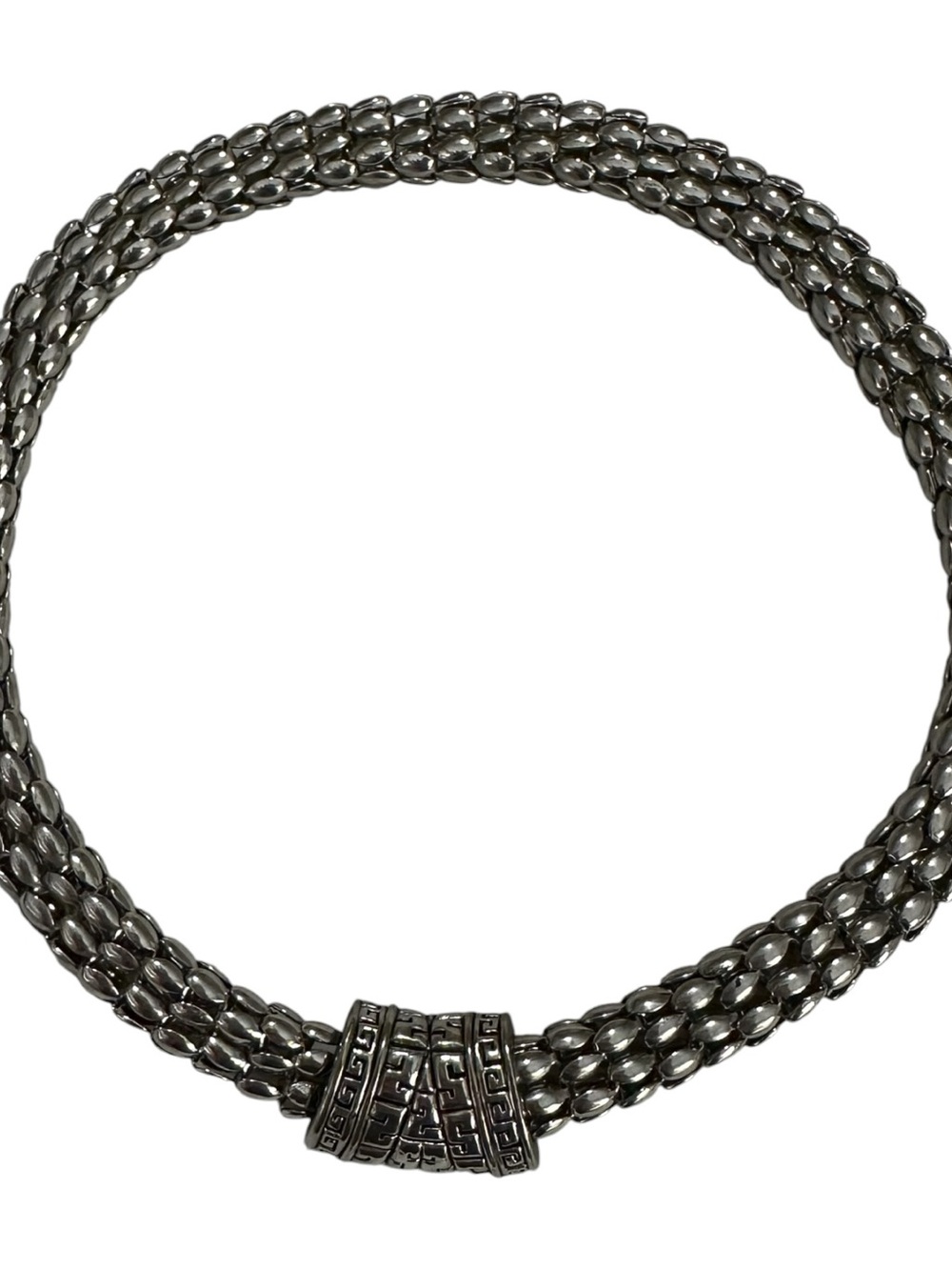 VTG Metal Mesh Collar Necklace